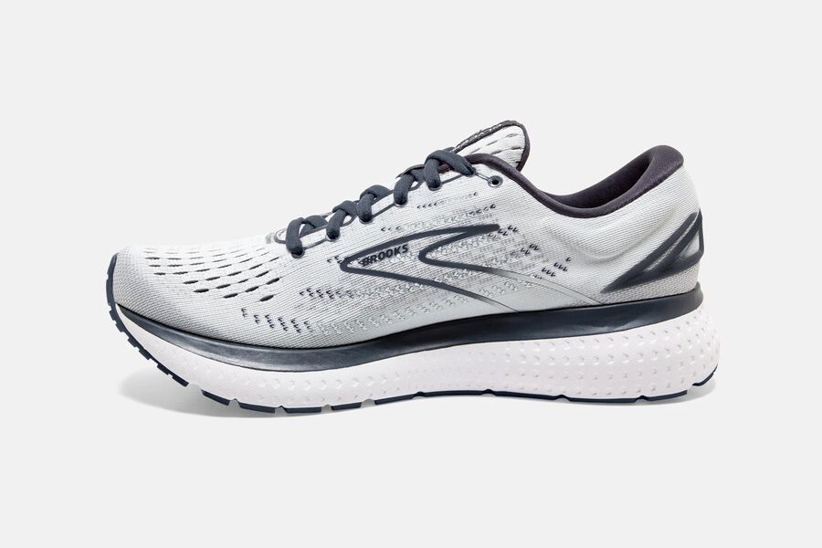 Brooks Glycerin 19 Road Löparskor Dam - Vita/Grå - 0129-XBSHV